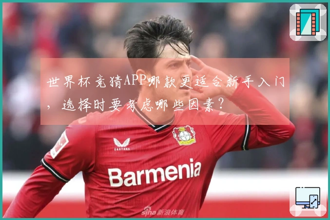 世界杯竞猜APP哪款更适合新手入门，选择时要考虑哪些因素？